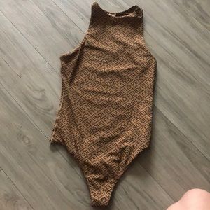 FENDI skims xs bodysuit